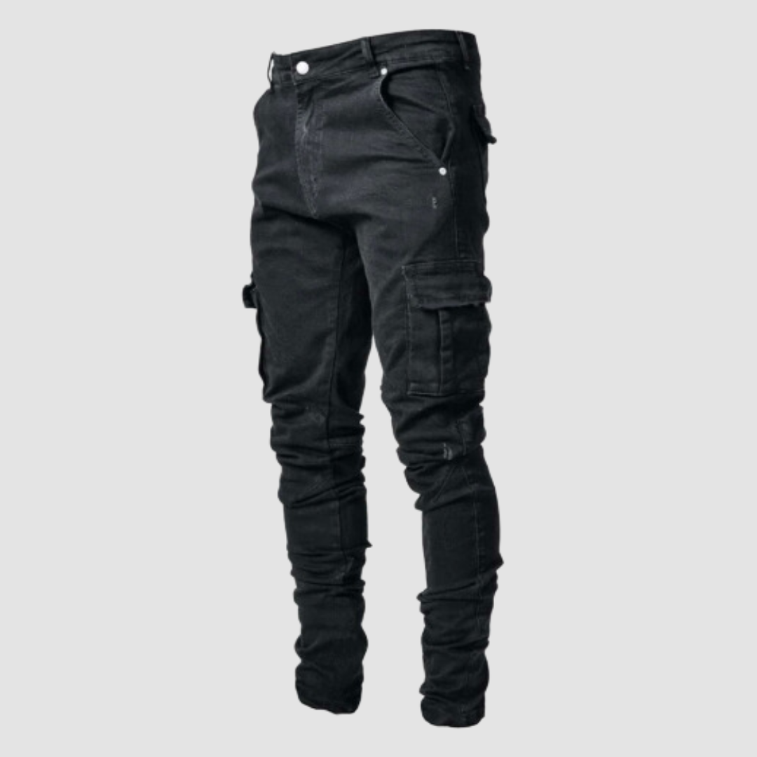 Spodnie cargo ultra stretch męskie