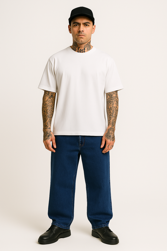 Męskie jeansy oversize