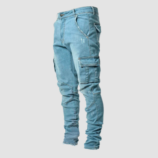 Spodnie cargo ultra stretch męskie