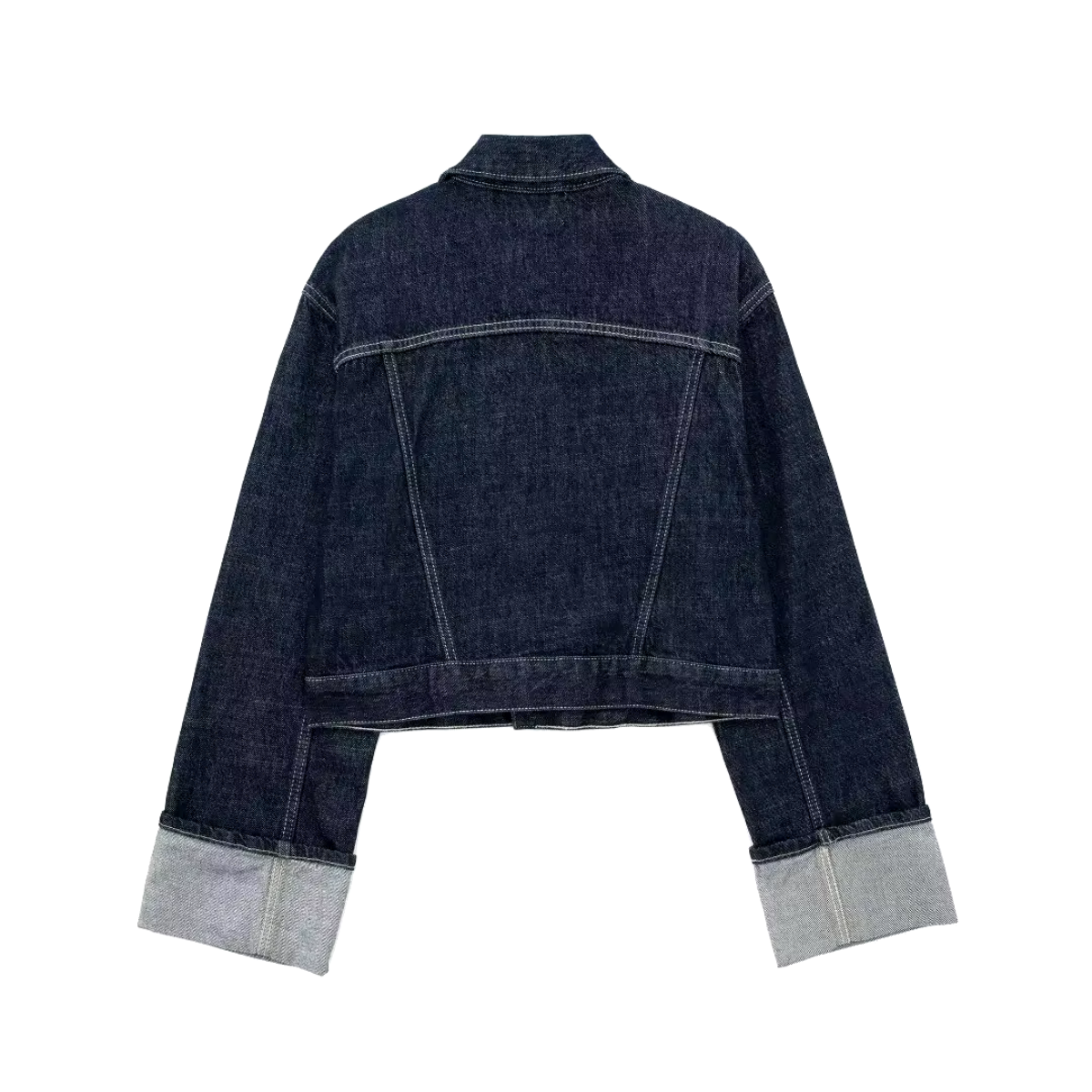 Zestaw Damski Oversized z Denimu